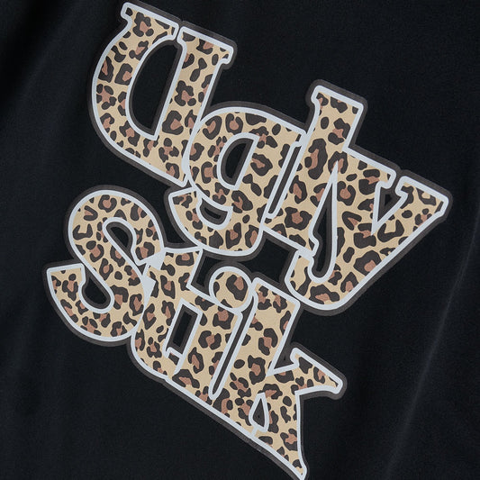 Women's Cheetah Print Logo UPF Shirt