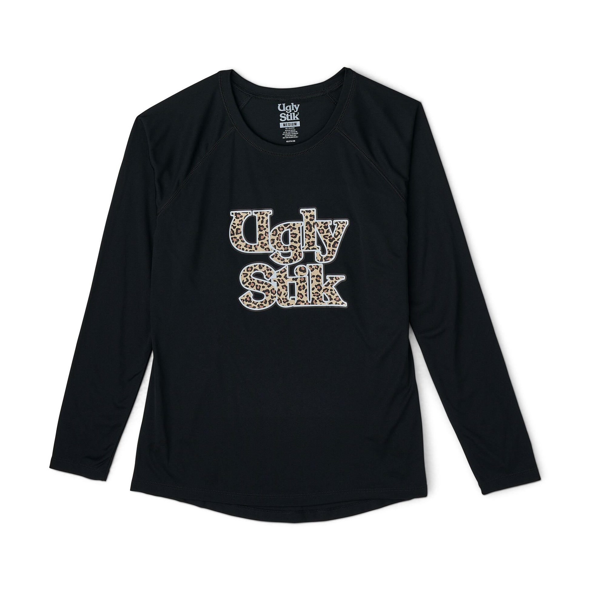 Women's Cheetah Print Logo UPF Shirt